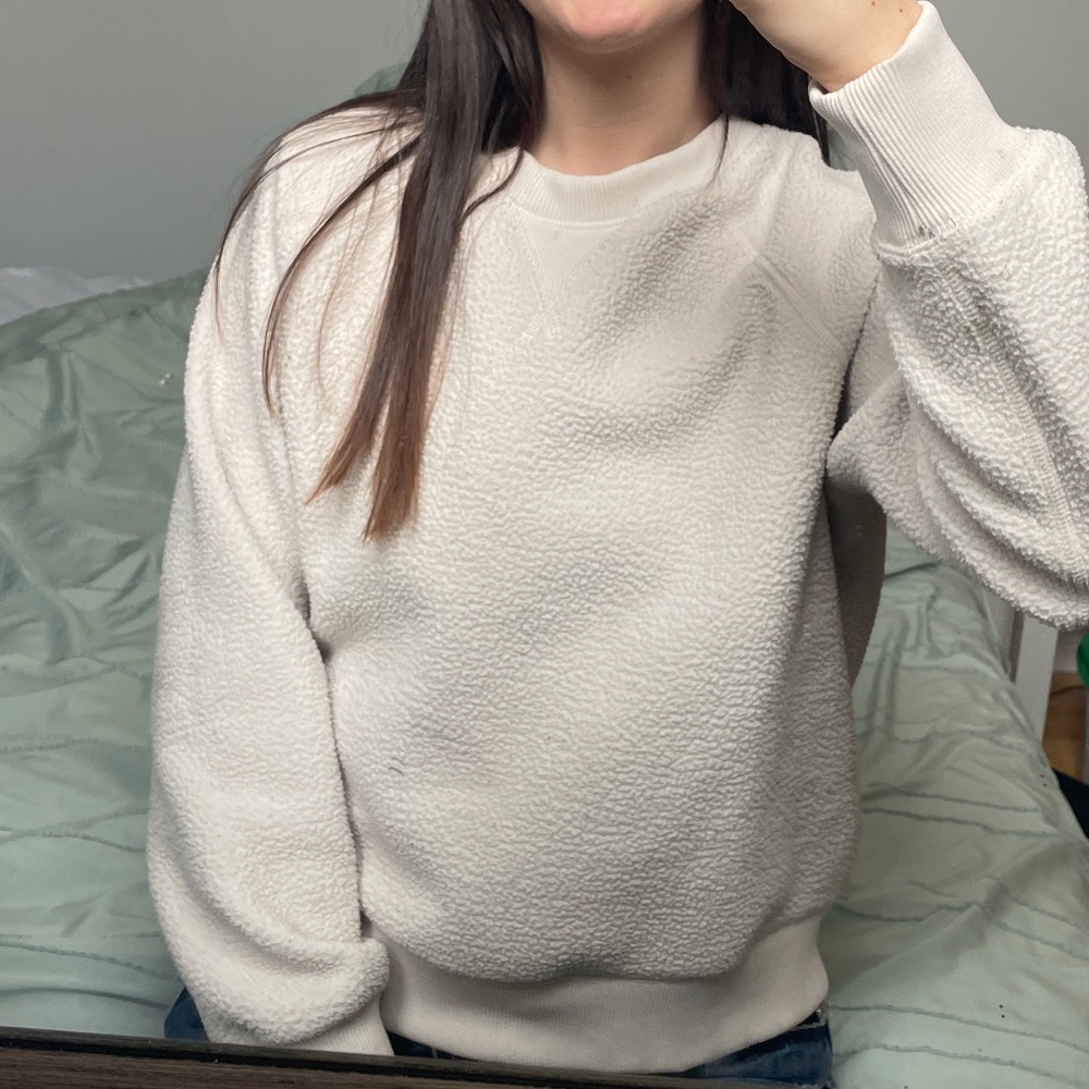 Roots Cozy Cream Sweat Shirt / Sweater